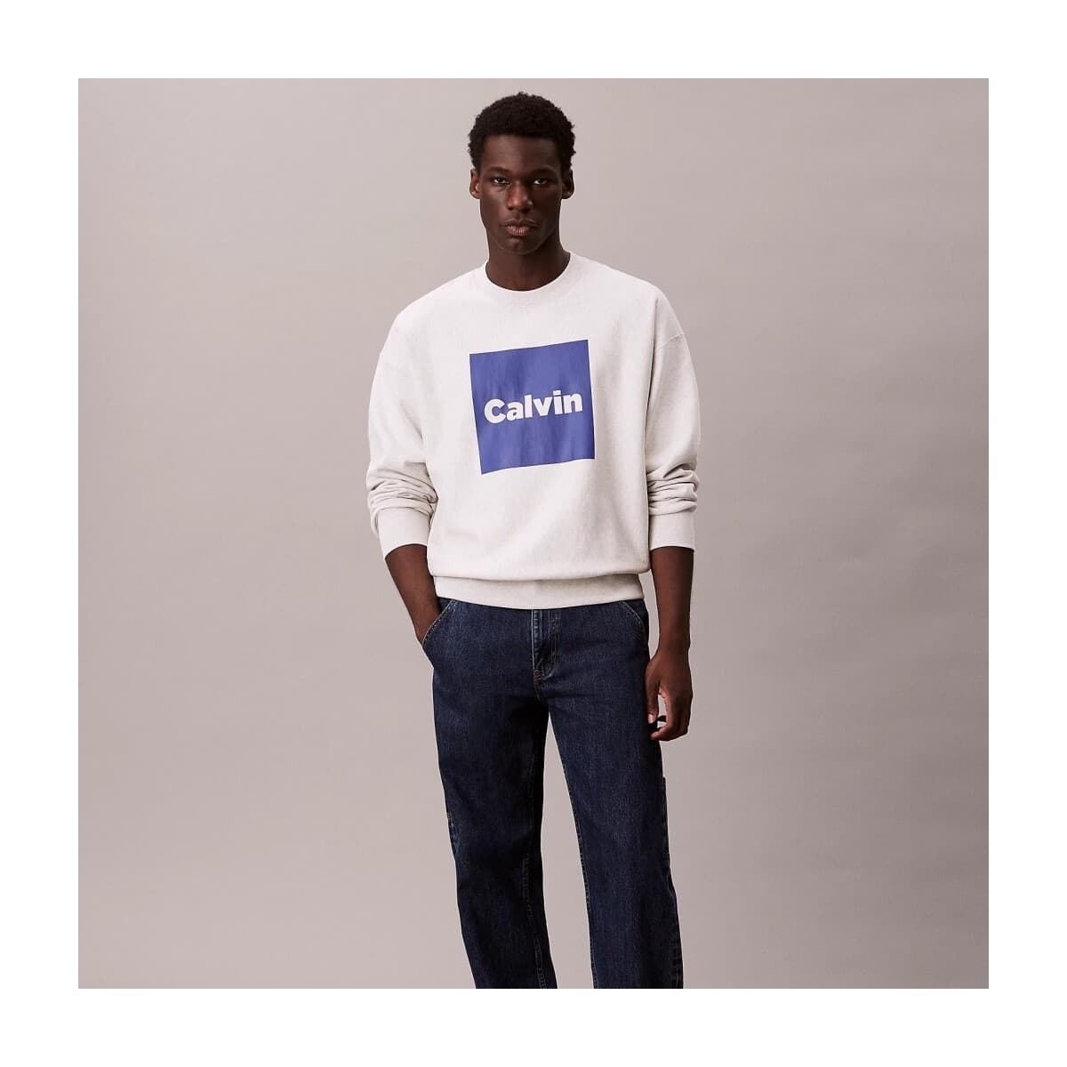 Men's Sweaters Calvin Klein Gray