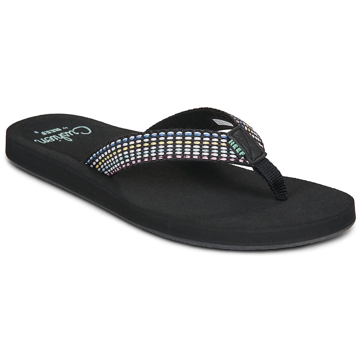 Women's Flip Flops Reef Black