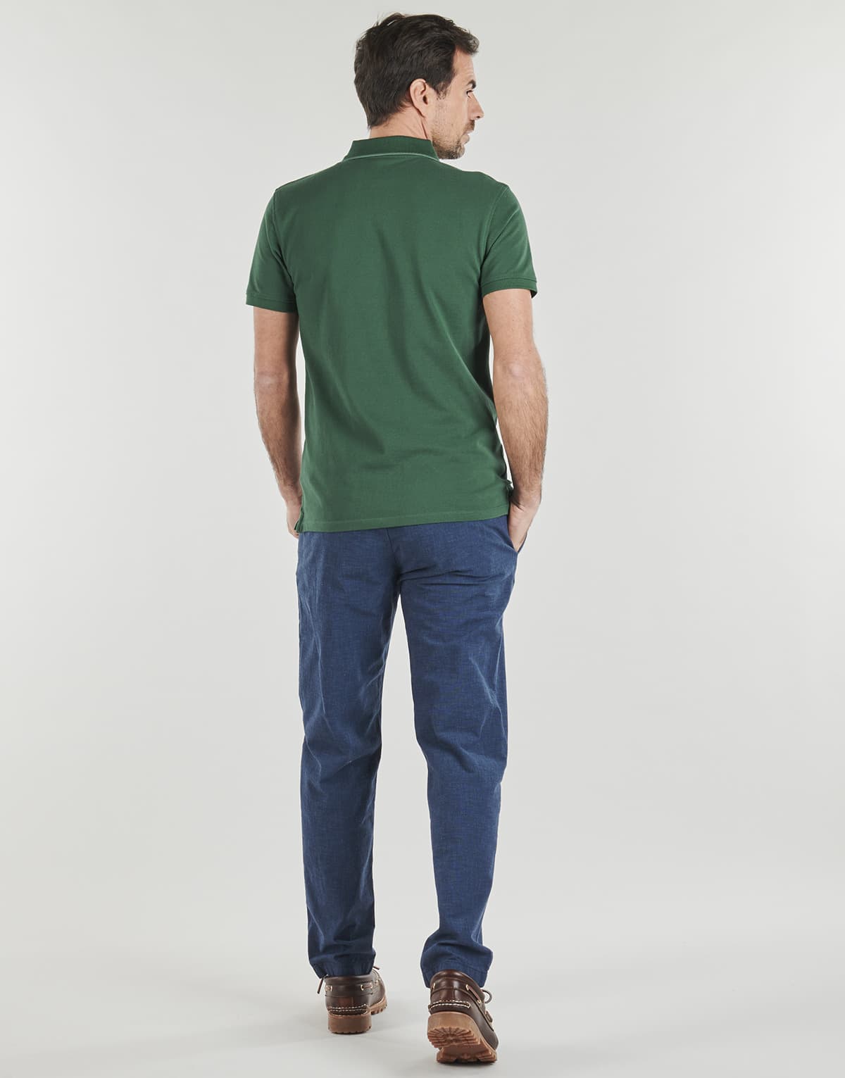 Men's Polo Shirts Timberland Green