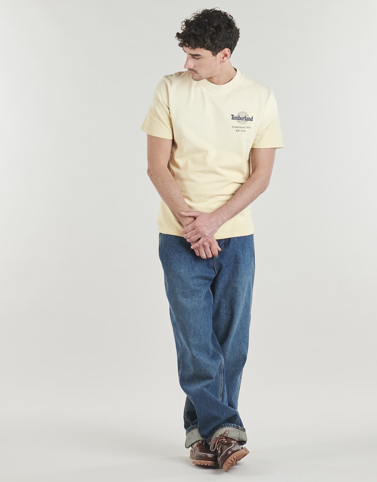 Men's T-Shirts Timberland Yellow