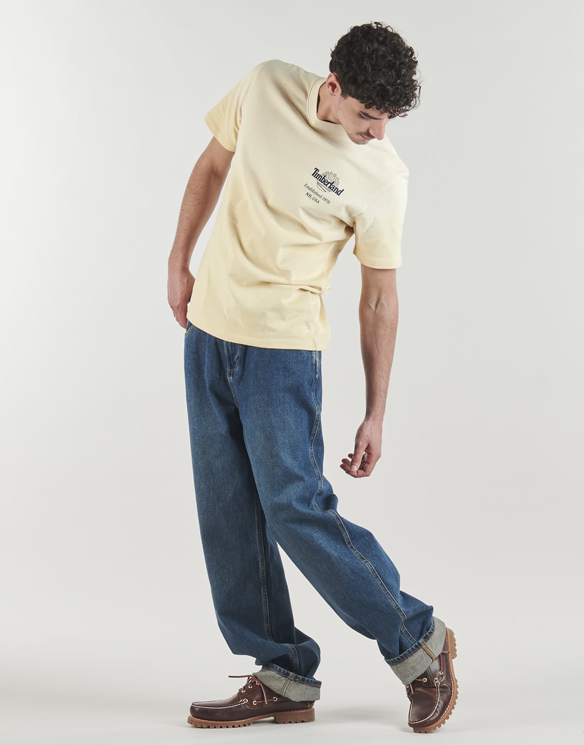 Men's T-Shirts Timberland Yellow