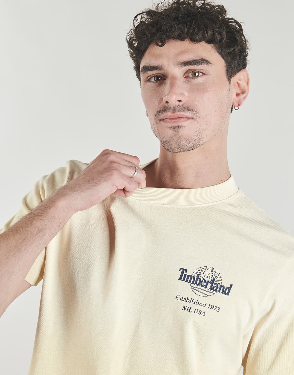 Men's T-Shirts Timberland Yellow