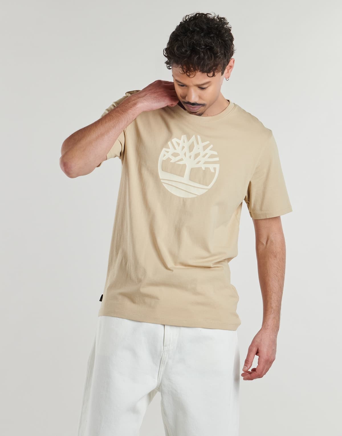 Men's T-Shirts Timberland Beige