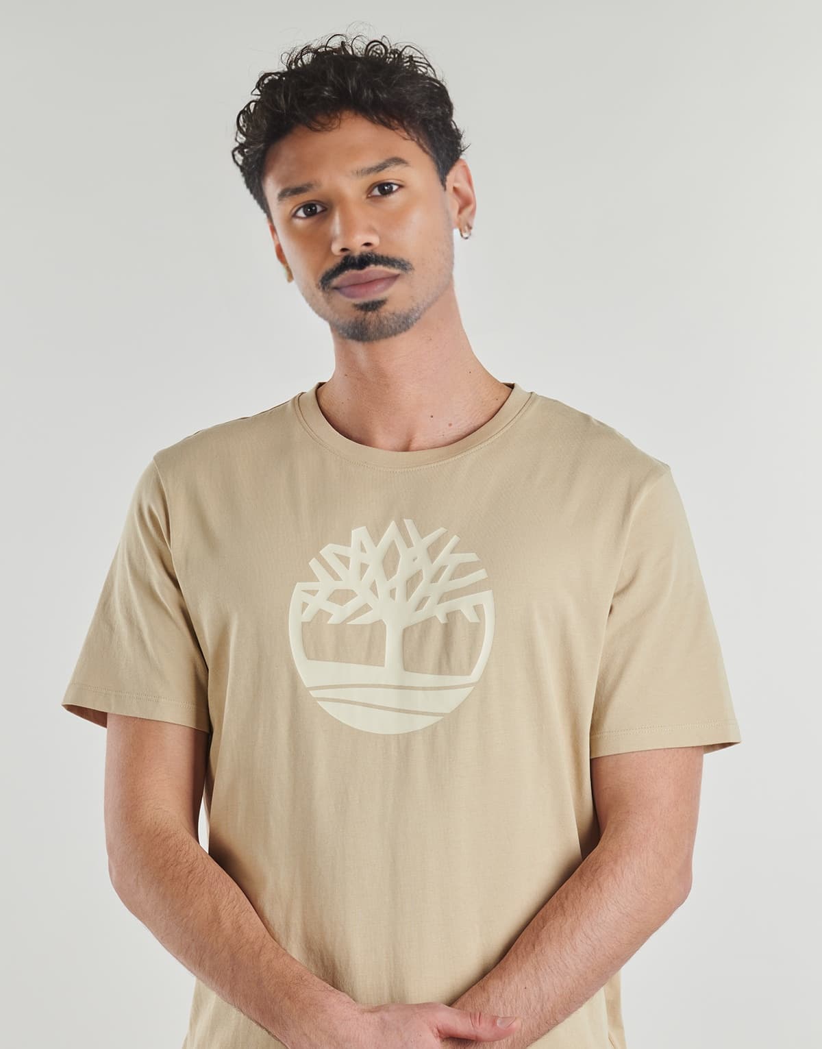 Men's T-Shirts Timberland Beige