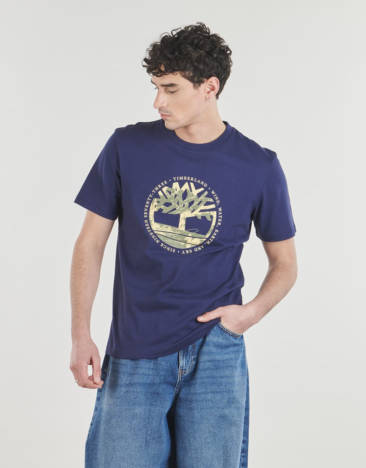 Men's T-Shirts Timberland Blue