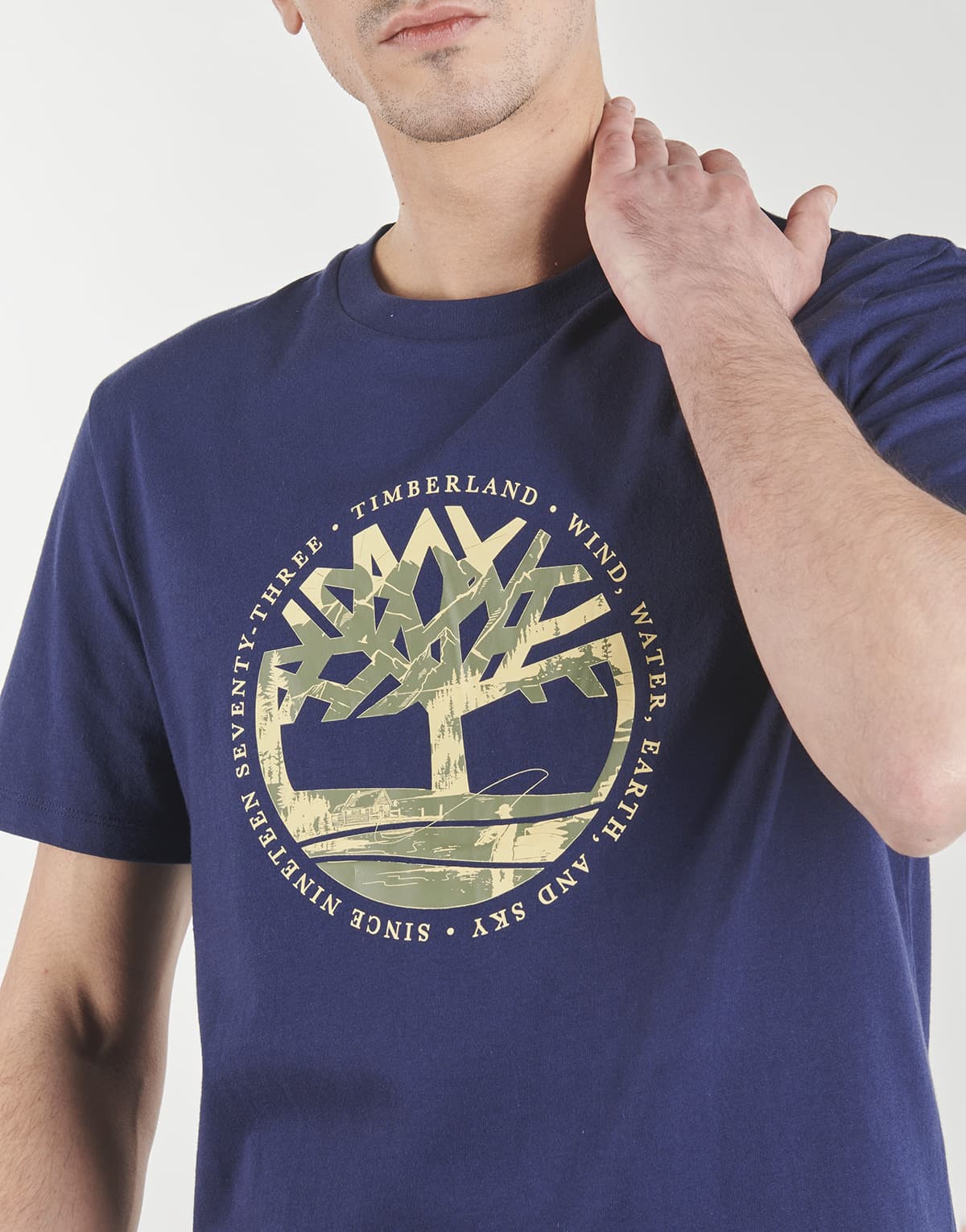 Men's T-Shirts Timberland Blue