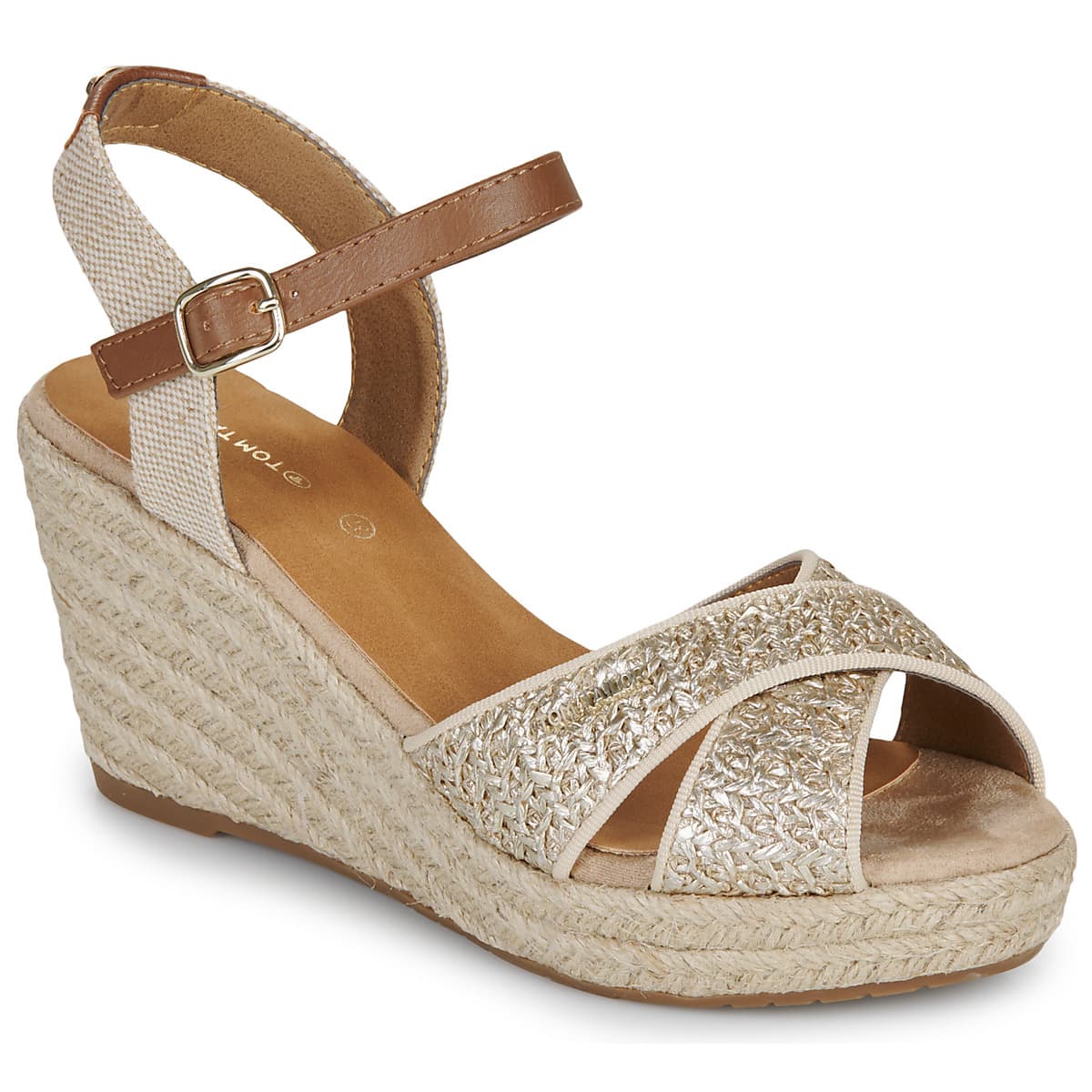 Women's Platforms Tom Tailor Gold