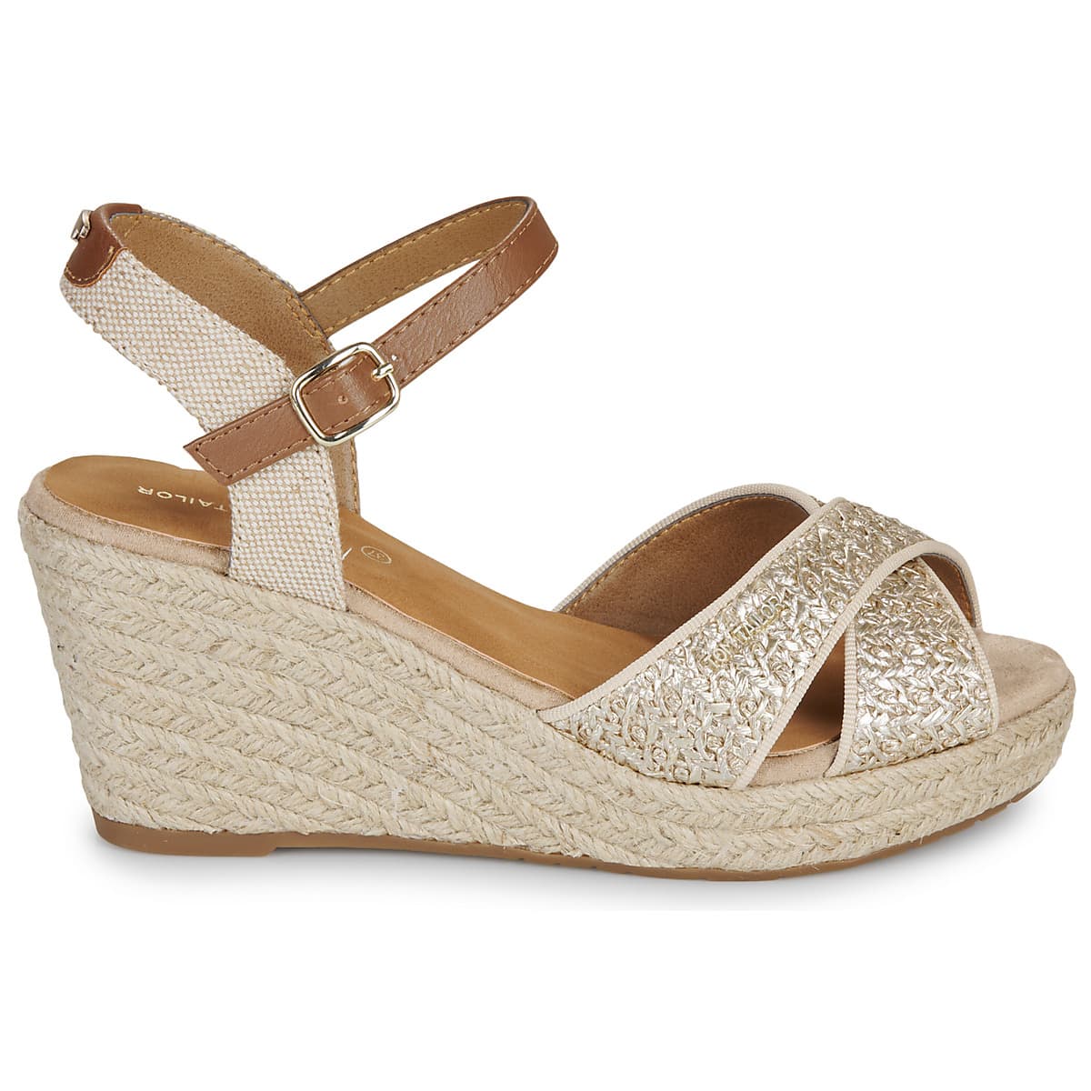 Women's Platforms Tom Tailor Gold