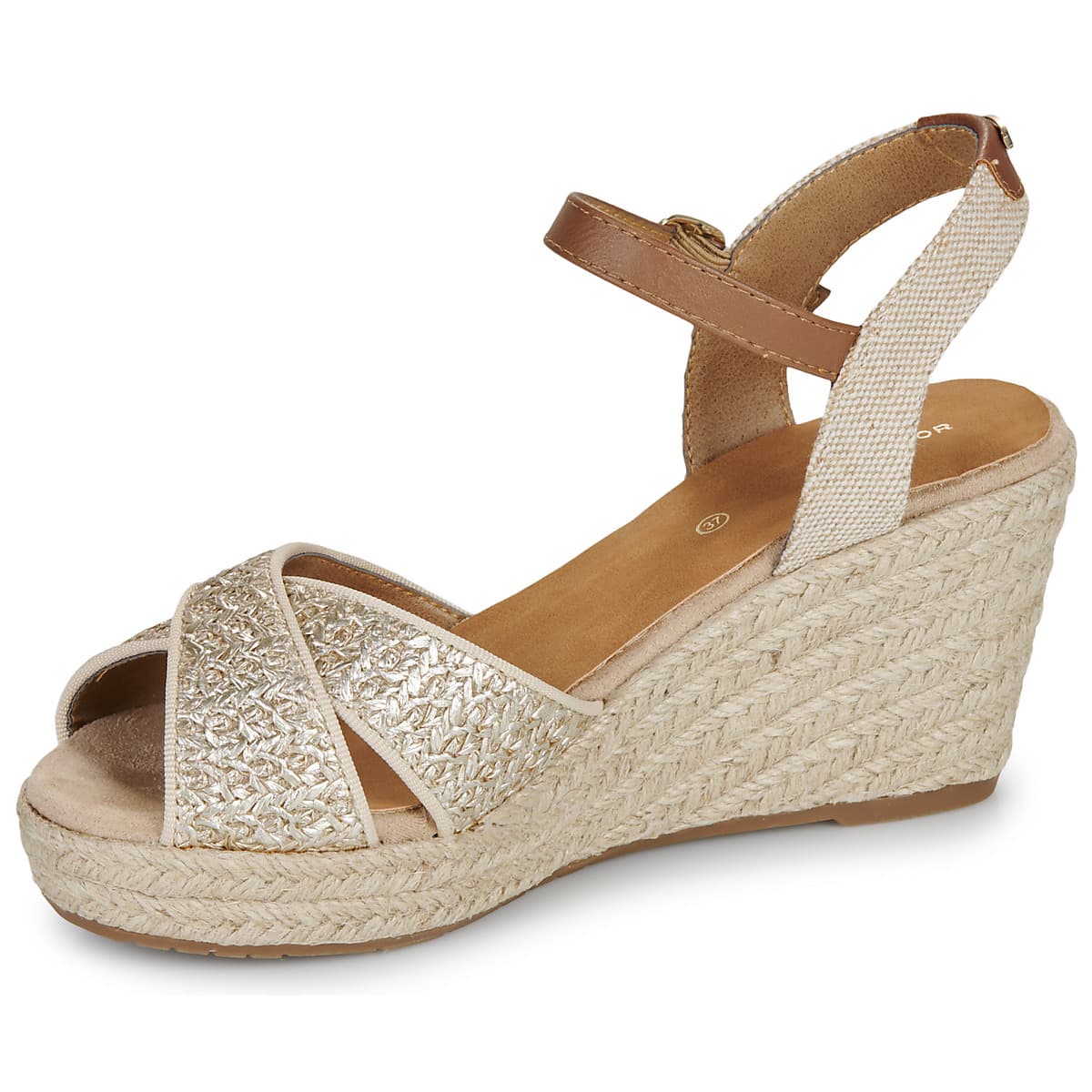 Women's Platforms Tom Tailor Gold