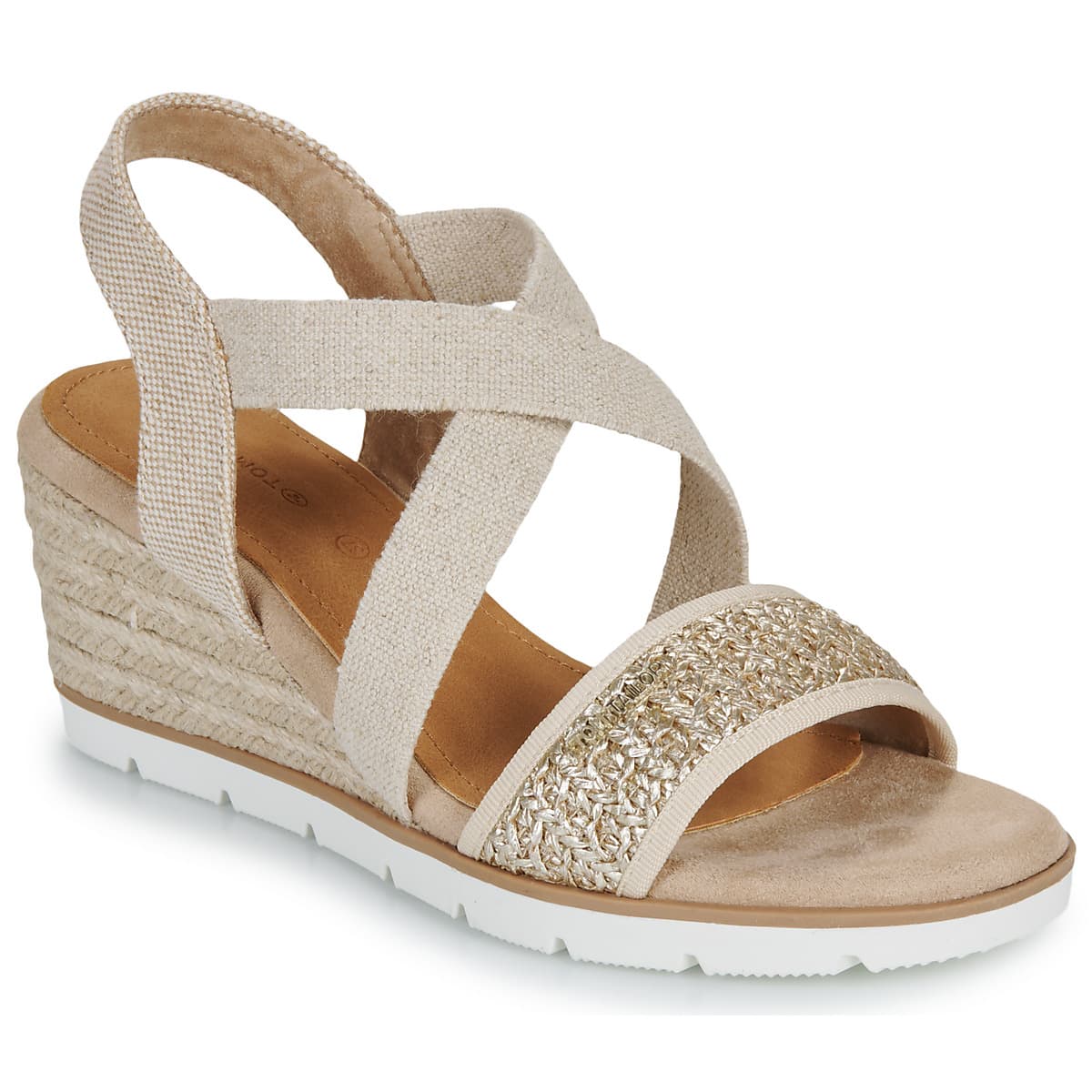 Women's Platforms Tom Tailor Beige