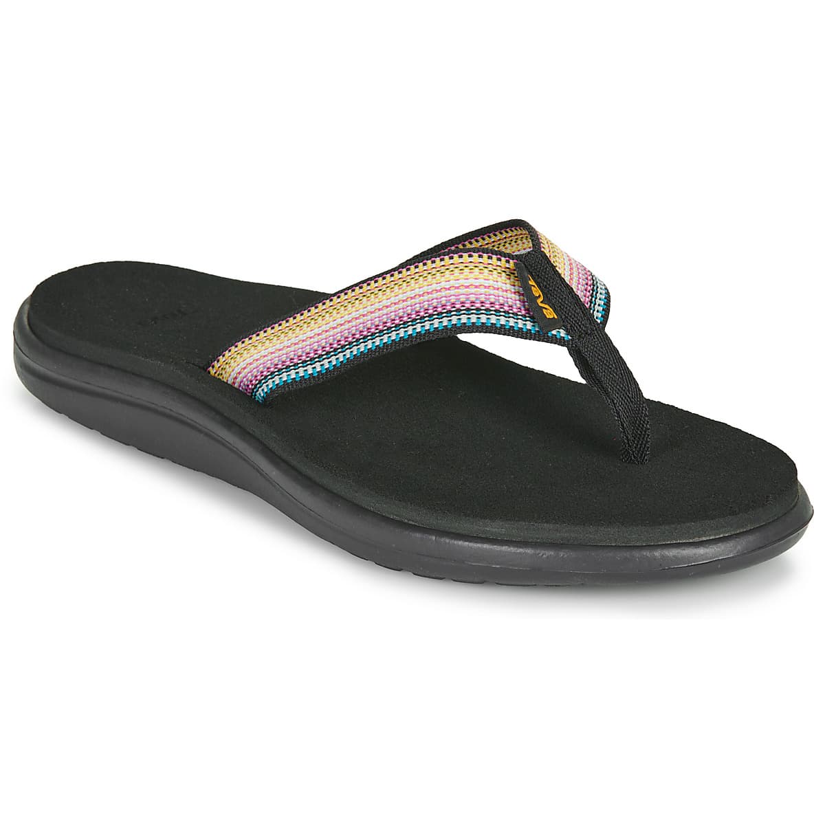 Women's Flip Flops Teva Black