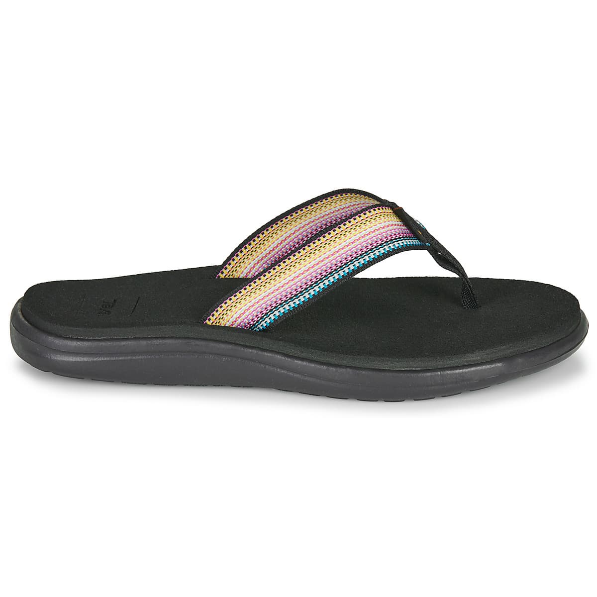 Women's Flip Flops Teva Black