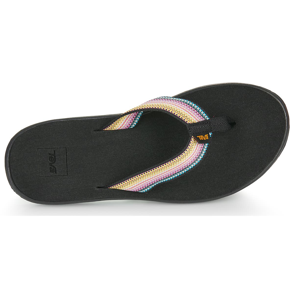 Women's Flip Flops Teva Black