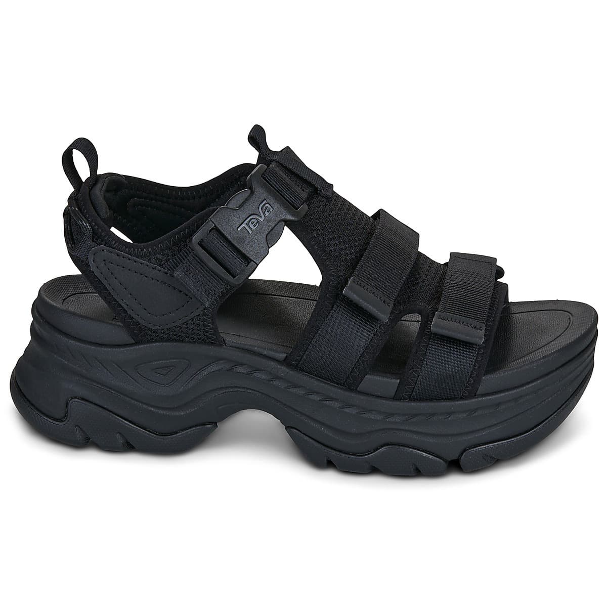 Women's Platforms Teva Black