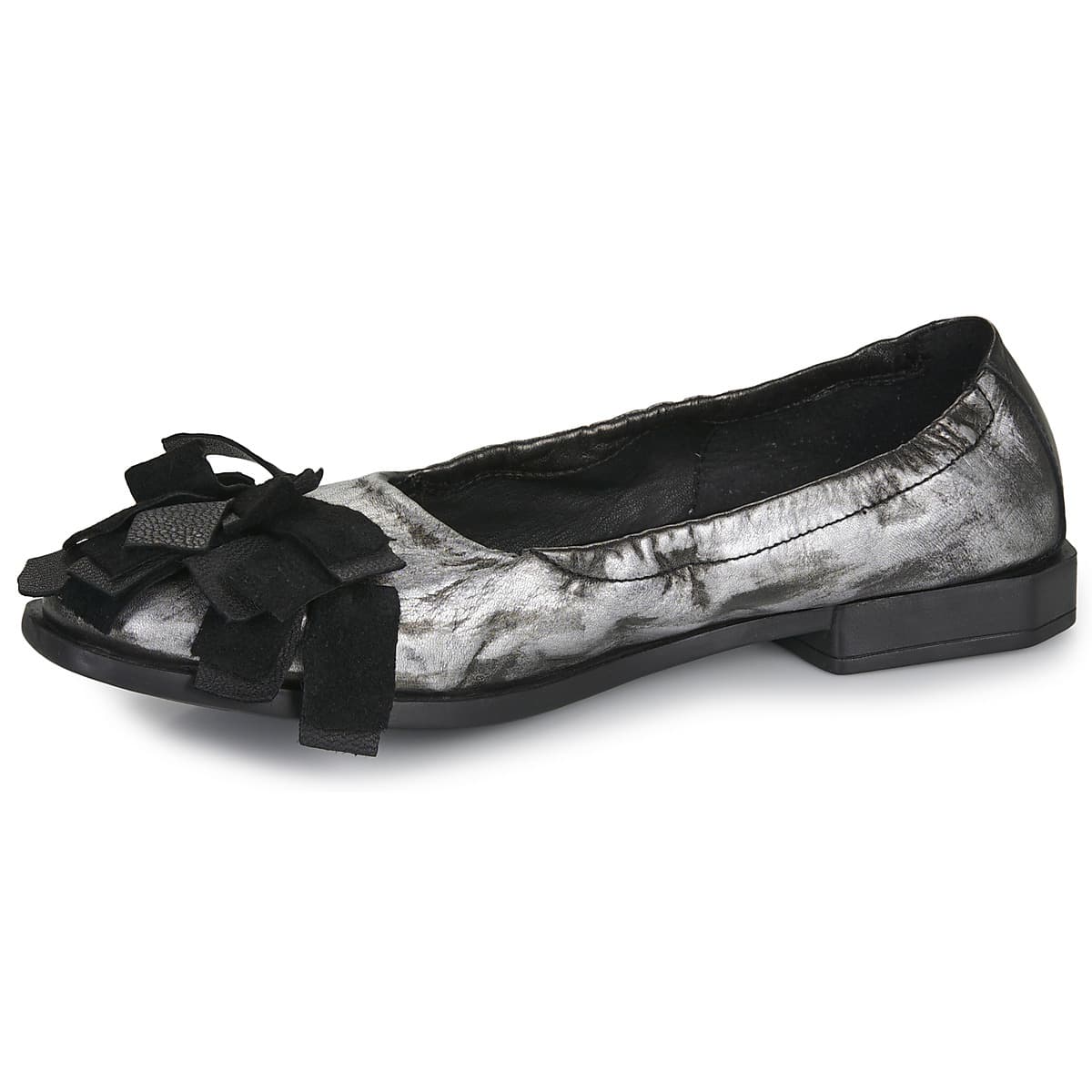Women's Ballet Flats Papucei Silver
