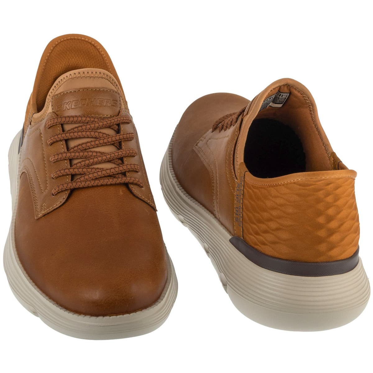 Men's Derby Shoes Skechers Brown