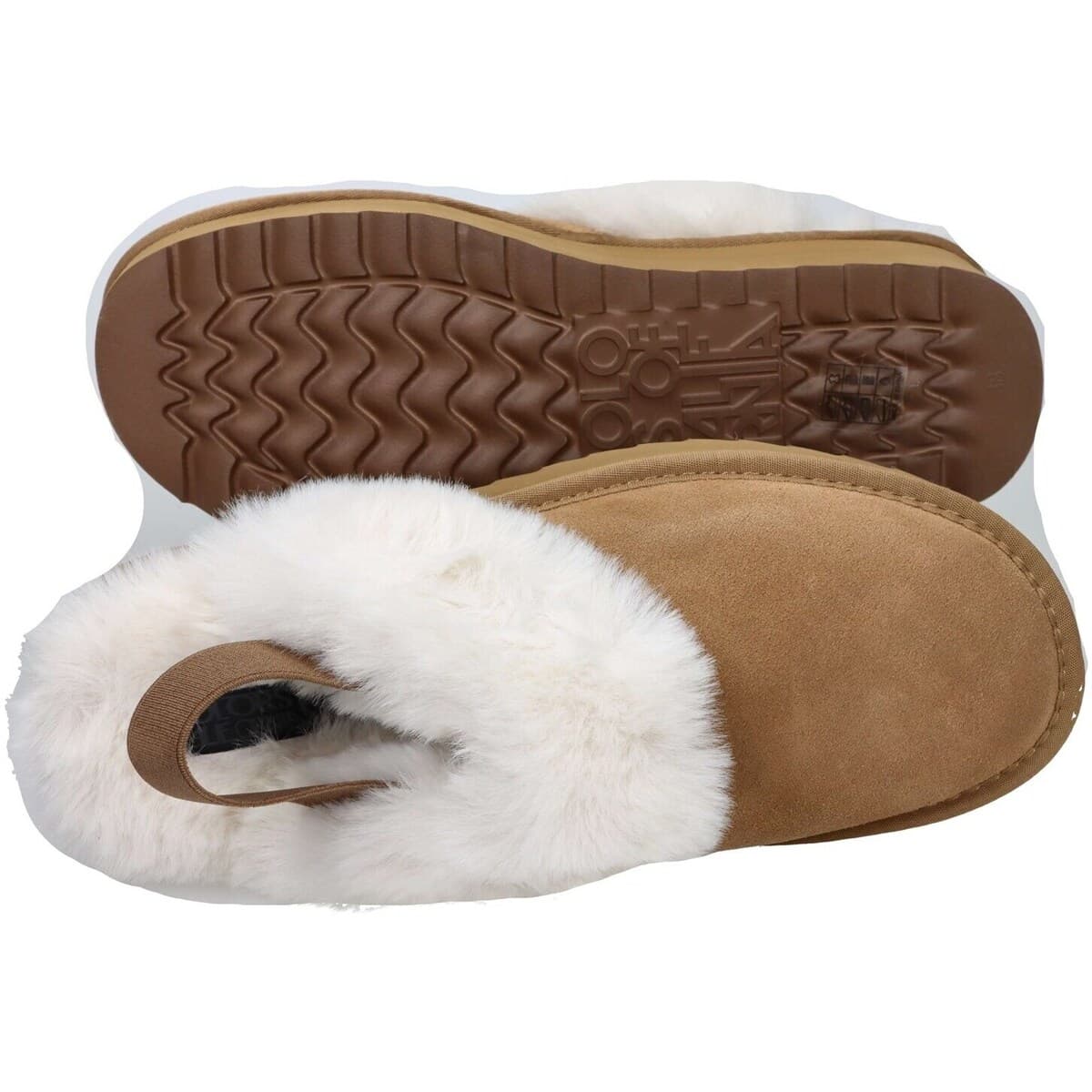 Women's House Slippers Colors of California Brown