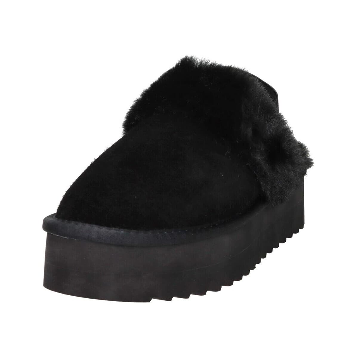 Women's House Slippers Colors of California Black