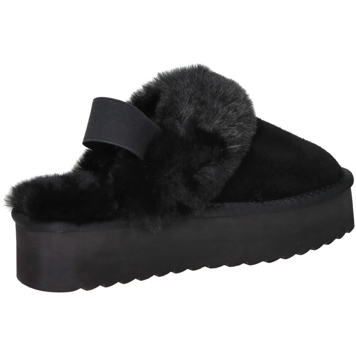 Women's House Slippers Colors of California Black
