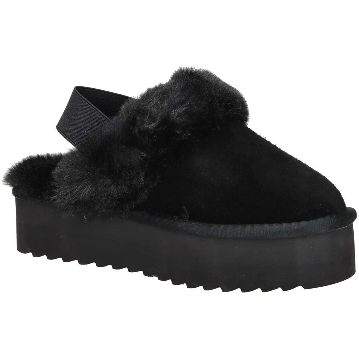 Women's House Slippers Colors of California Black
