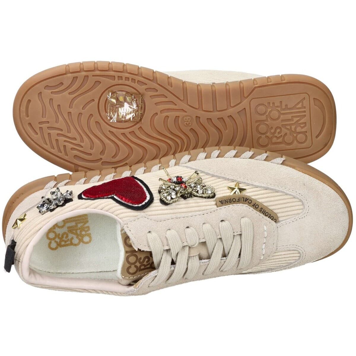 Women's Sneakers Colors of California Beige