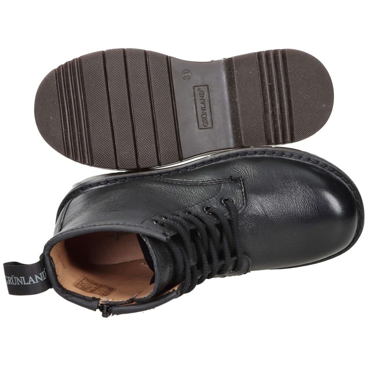 Boys' Ankle Boots Grunland Black