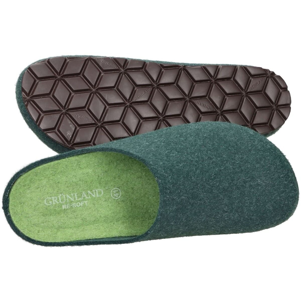 Men's House Slippers Grunland Green