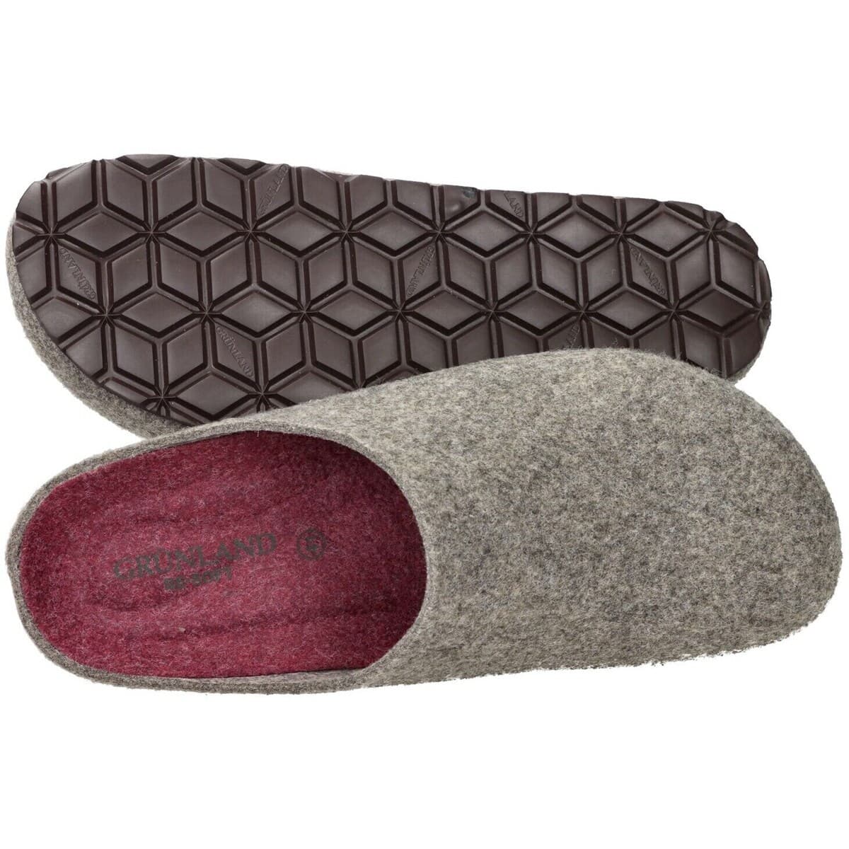 Men's Mules Grunland Gray