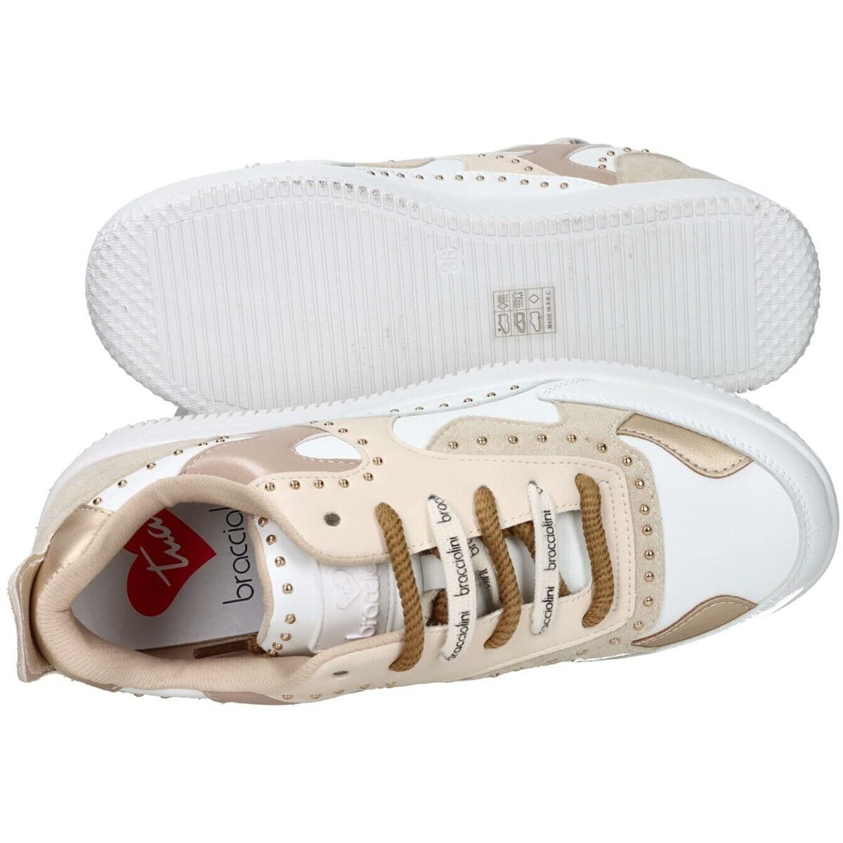 Women's Sneakers Braccialini White