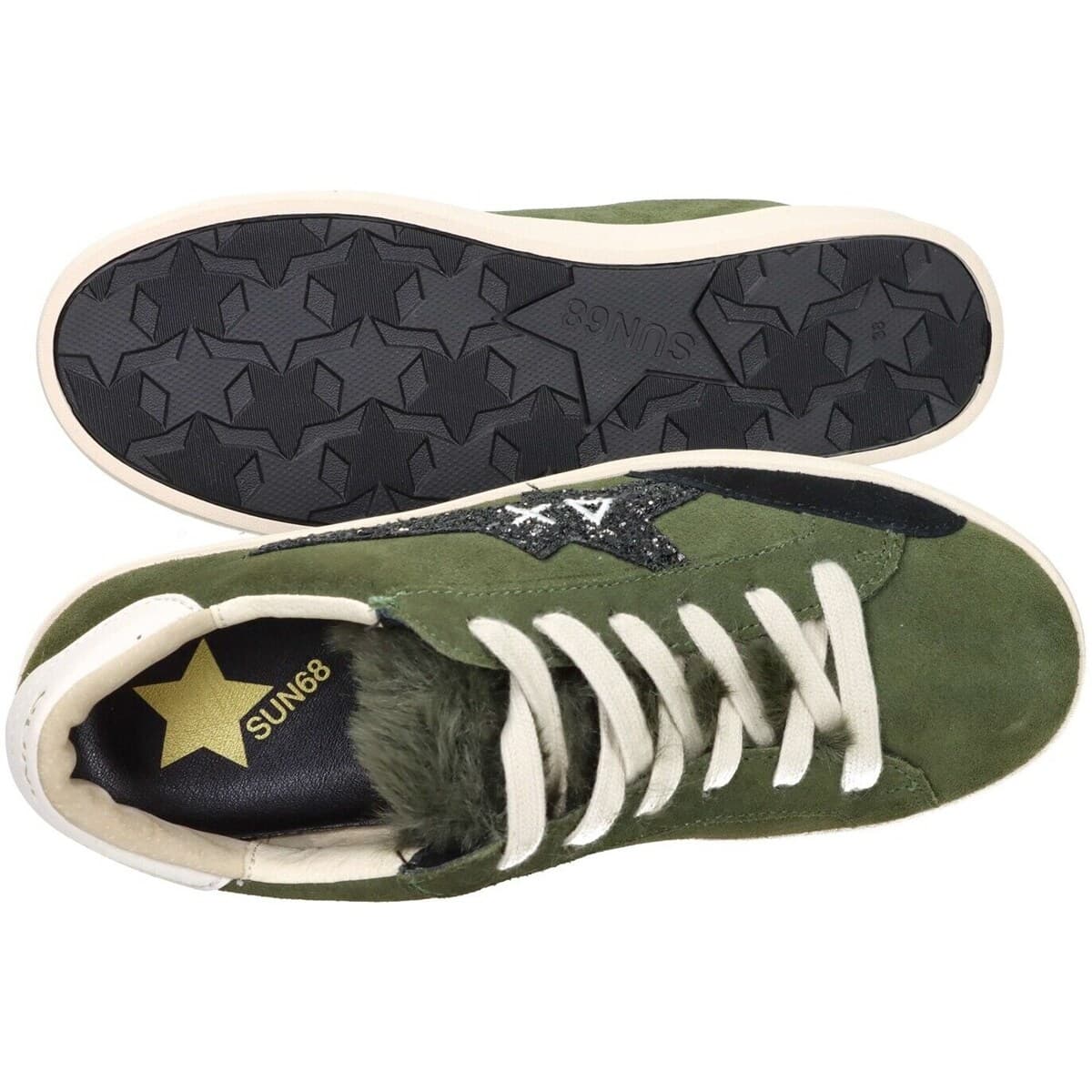 Women's Sneakers Sun68 Green