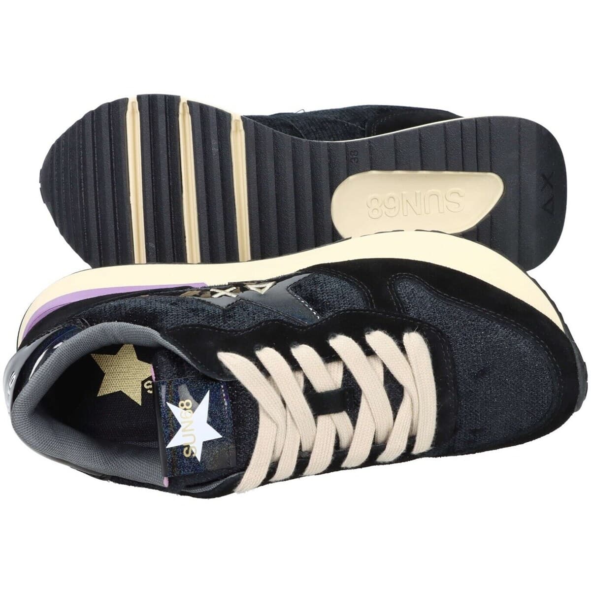 Women's Sneakers Sun68 Black