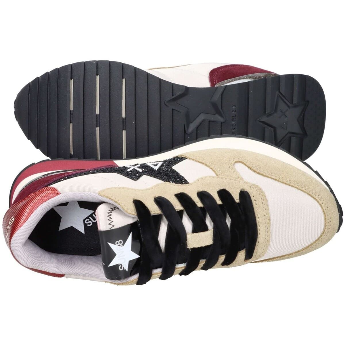 Women's Sneakers Sun68 Beige