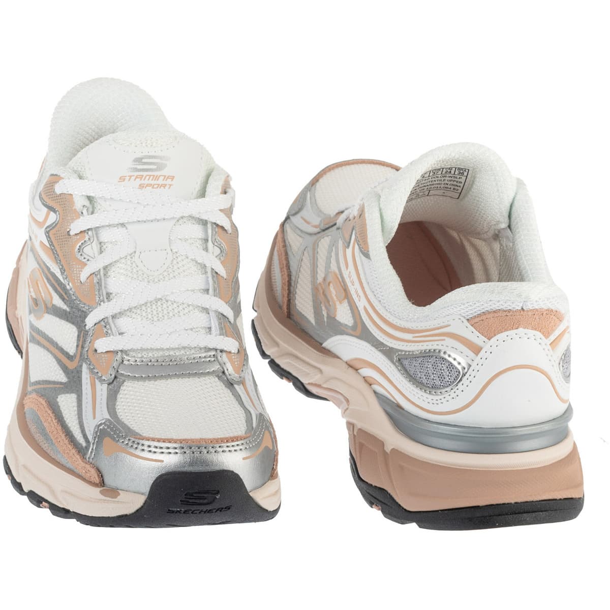 Women's Sports Shoes Skechers White