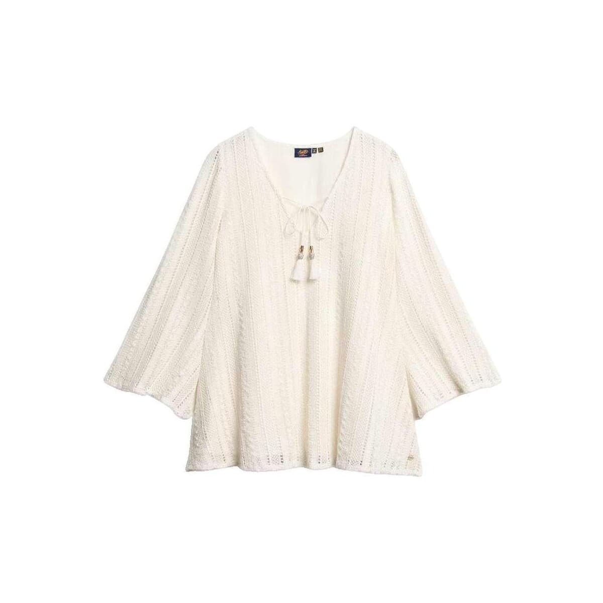 Κοντά Φορέματα Superdry Robe courte en dentelle Ibiza