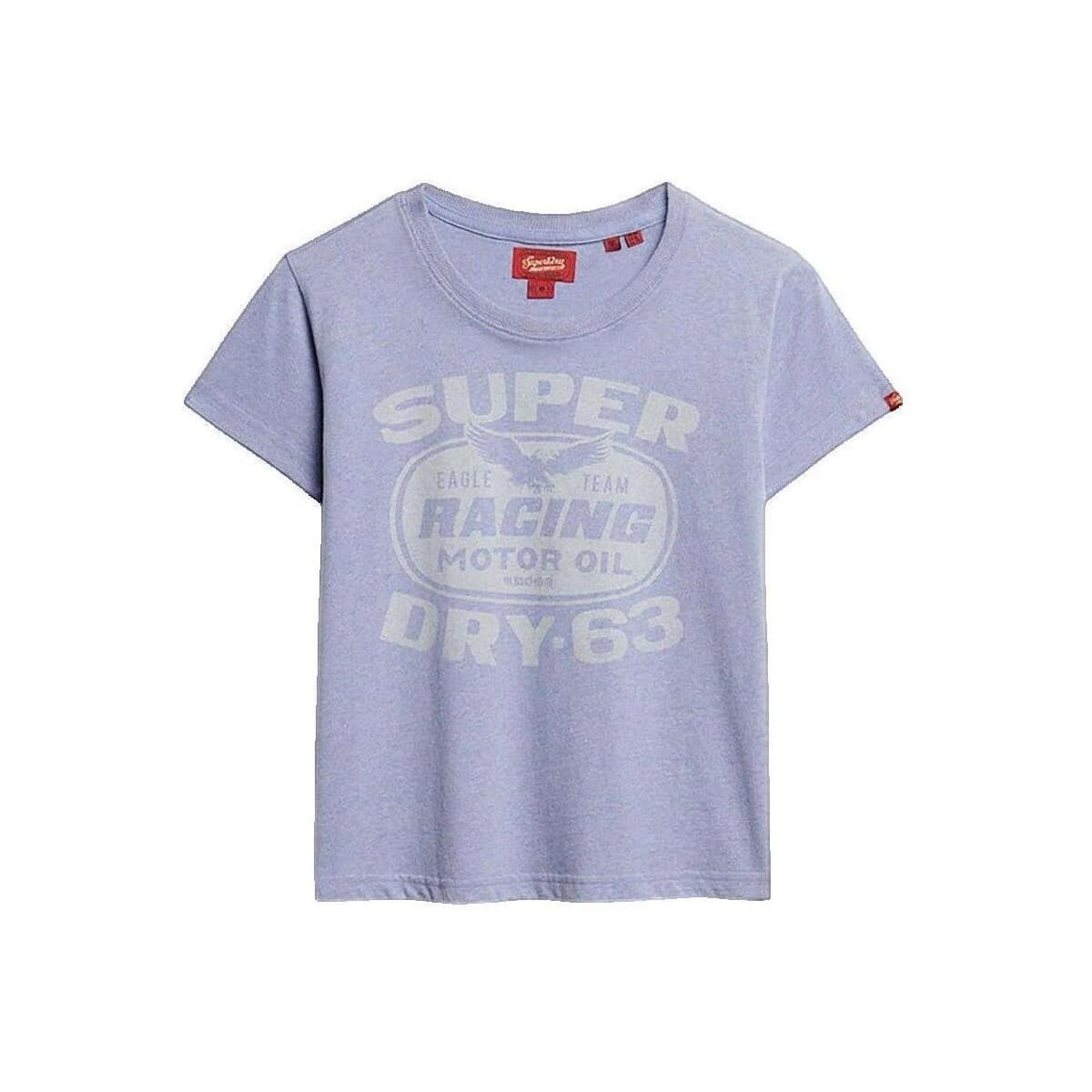 T-shirt με κοντά μανίκια Superdry T-shirt Archive Kiss imprimé