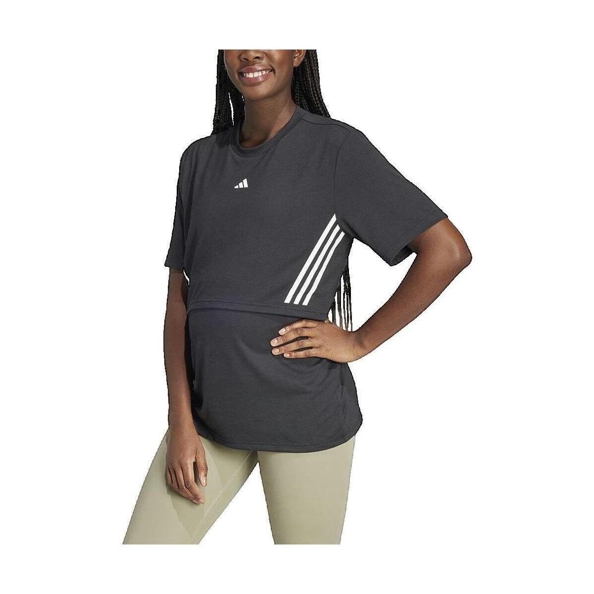 T-shirt με κοντά μανίκια adidas T-shirt maternité confortable et fonctionnel