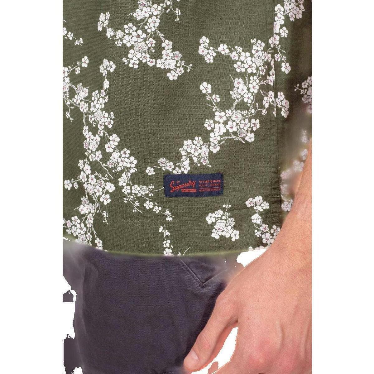 Men's Shirts Superdry Green