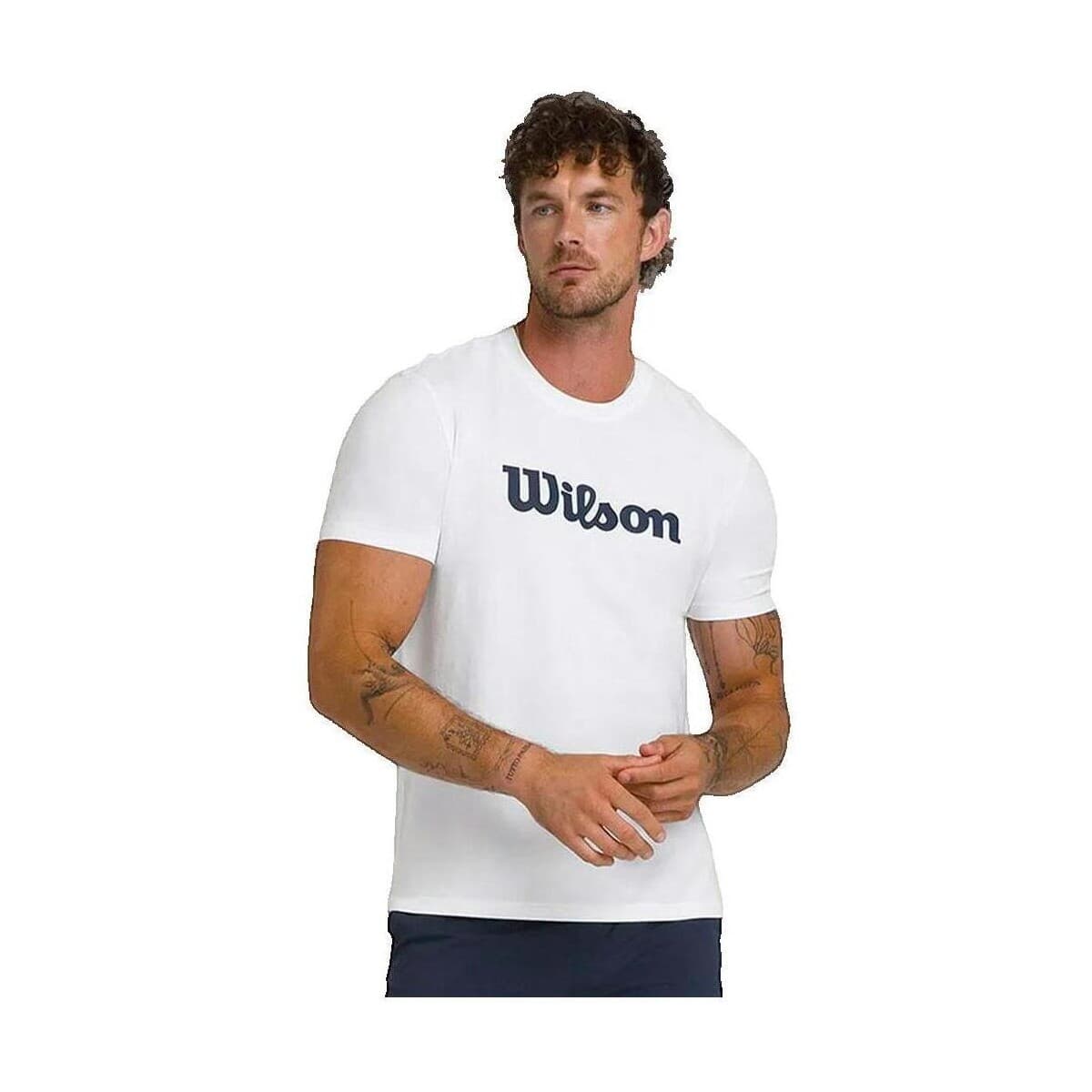 Men's T-Shirts Wilson Blue