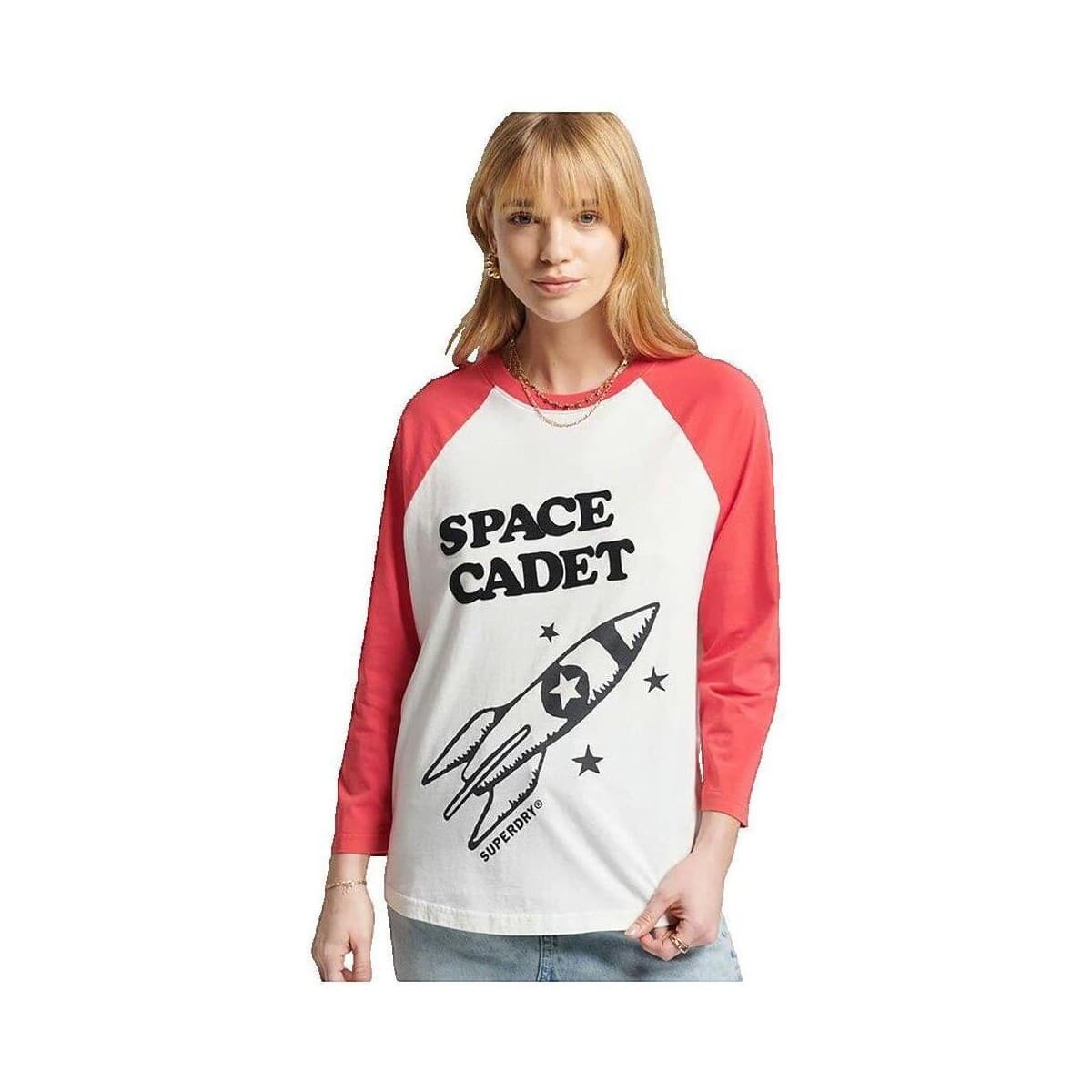 Μπλουζάκια με μακριά μανίκια Superdry T-shirt Vintage Surf Ranchero