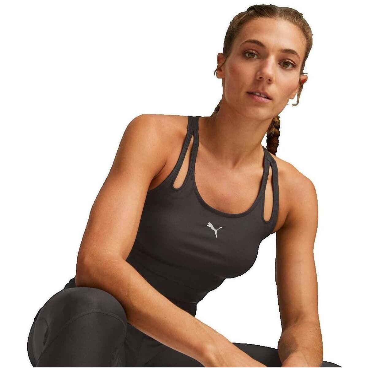 Women's Sleeveless Tops Puma Black