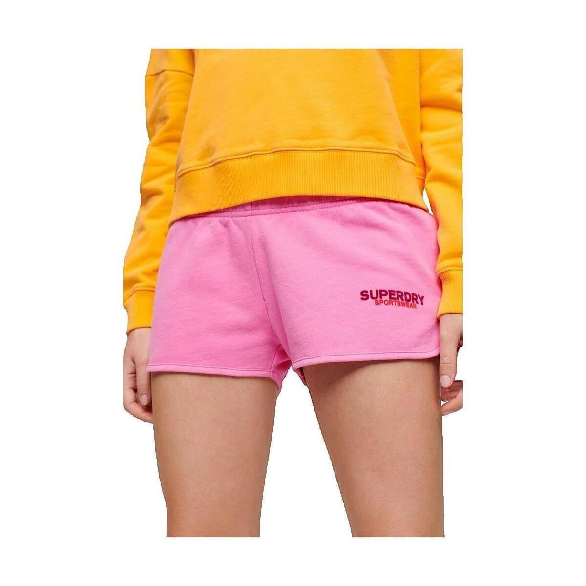 Women's Shorts Superdry Pink