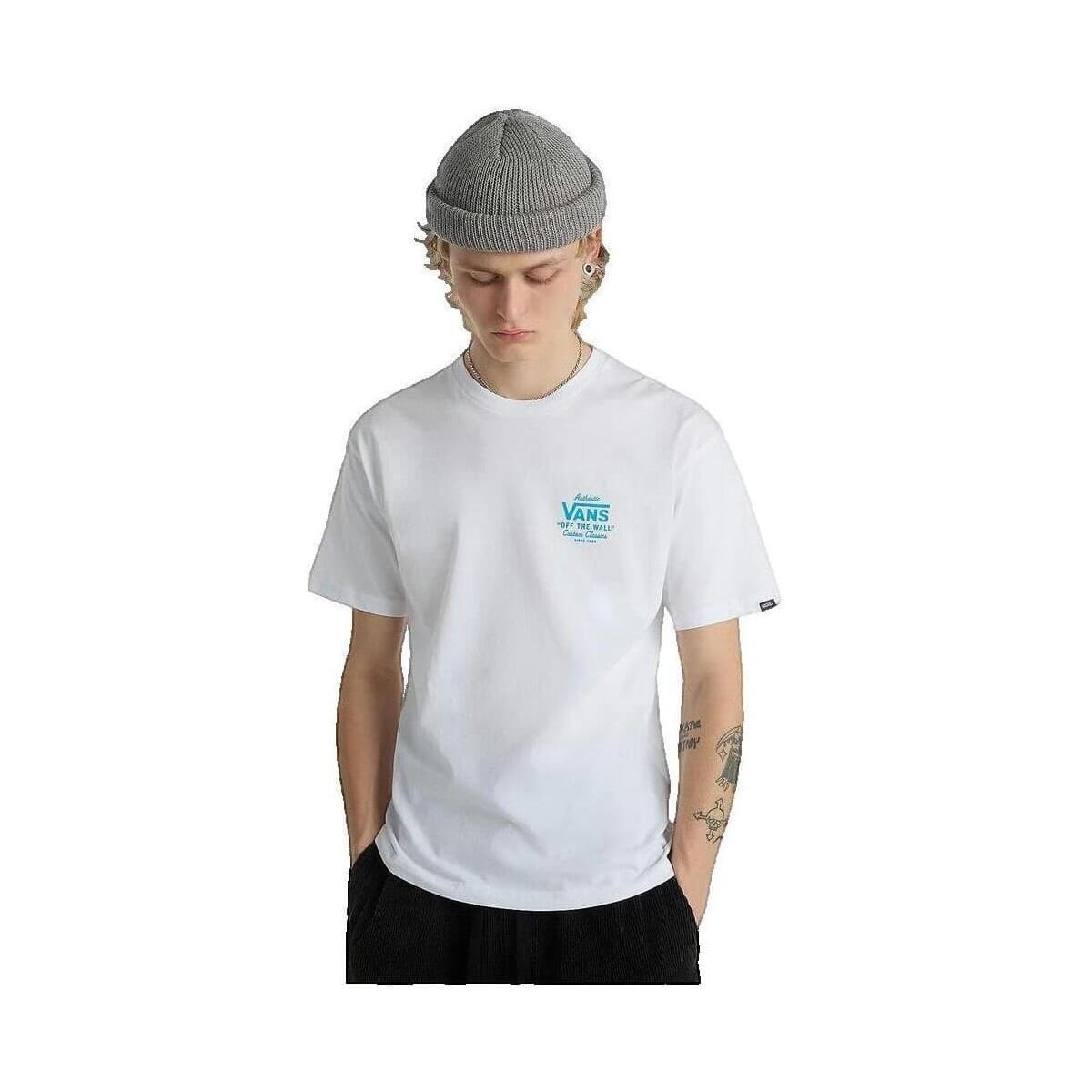 Men's T-Shirts Vans White