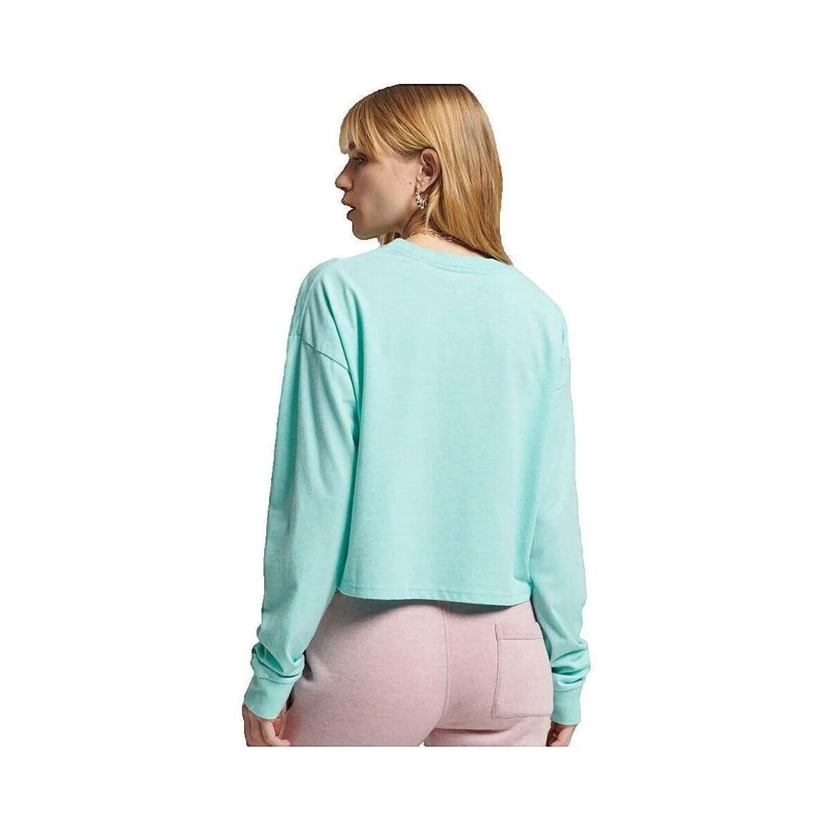 Women's T-Shirts Superdry Green