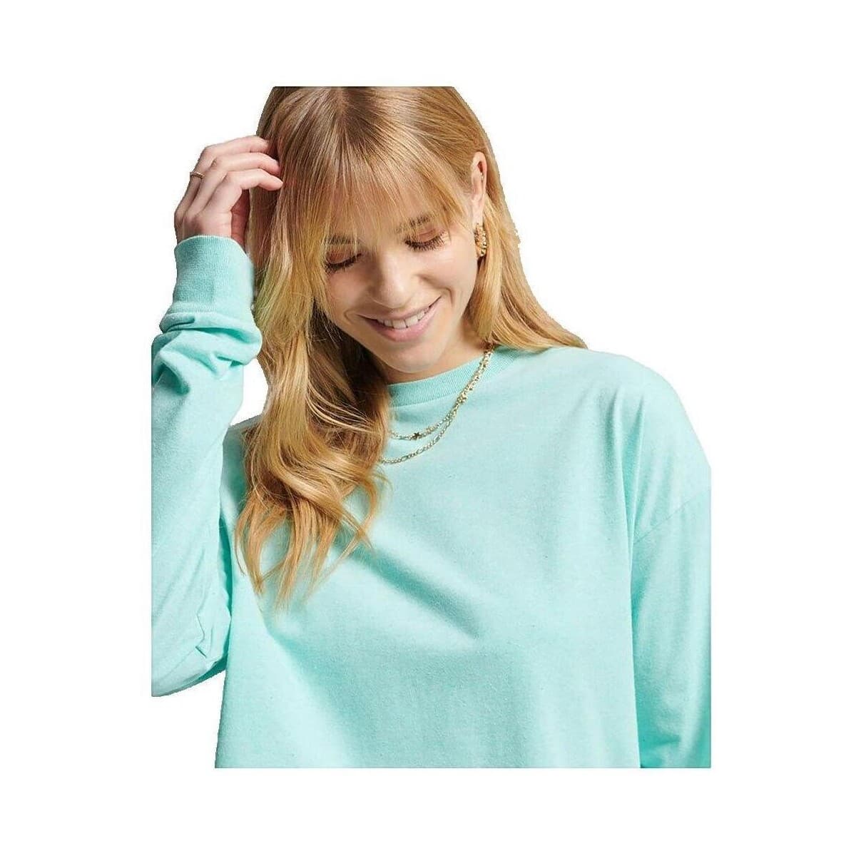 Women's T-Shirts Superdry Green