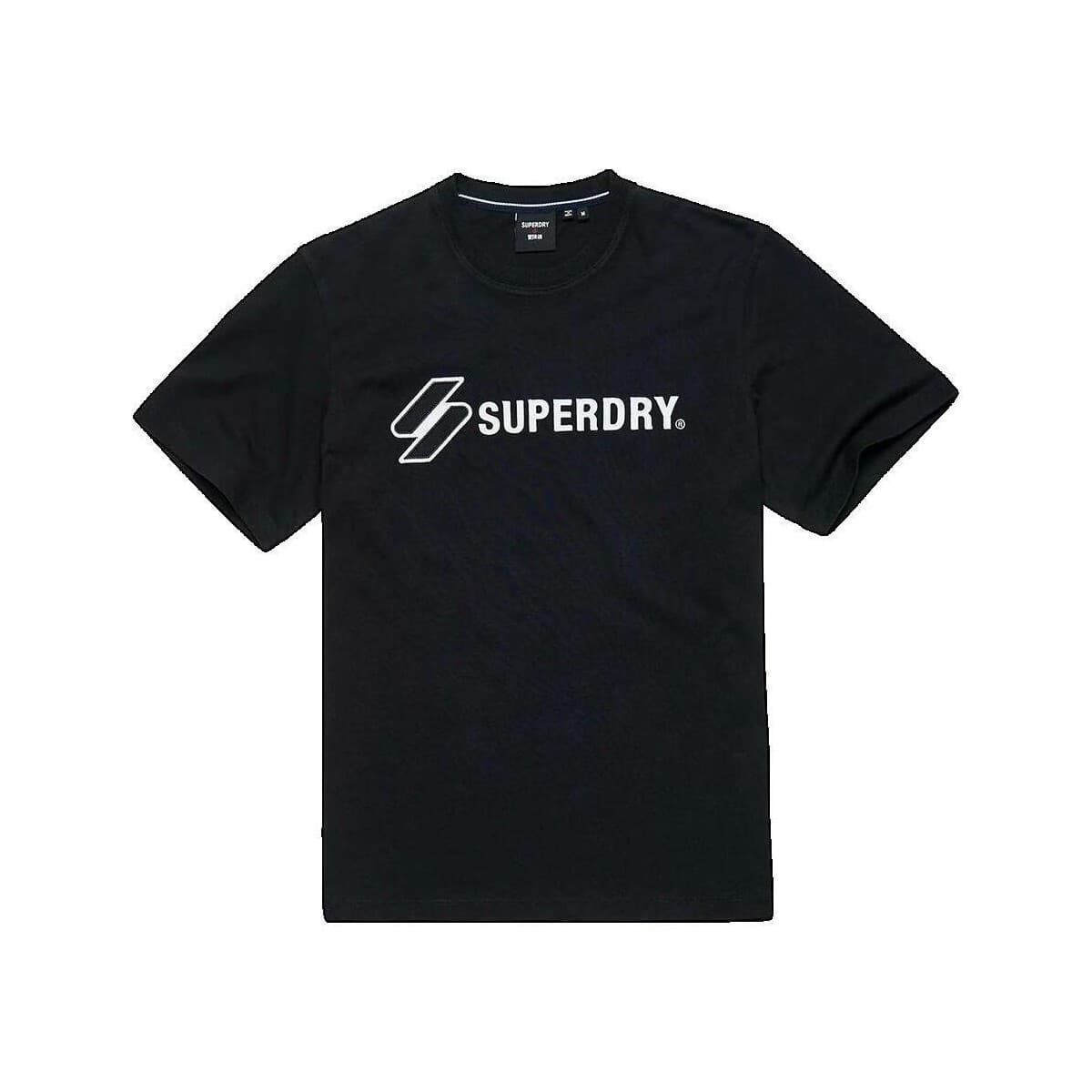 Men's T-Shirts Superdry Black