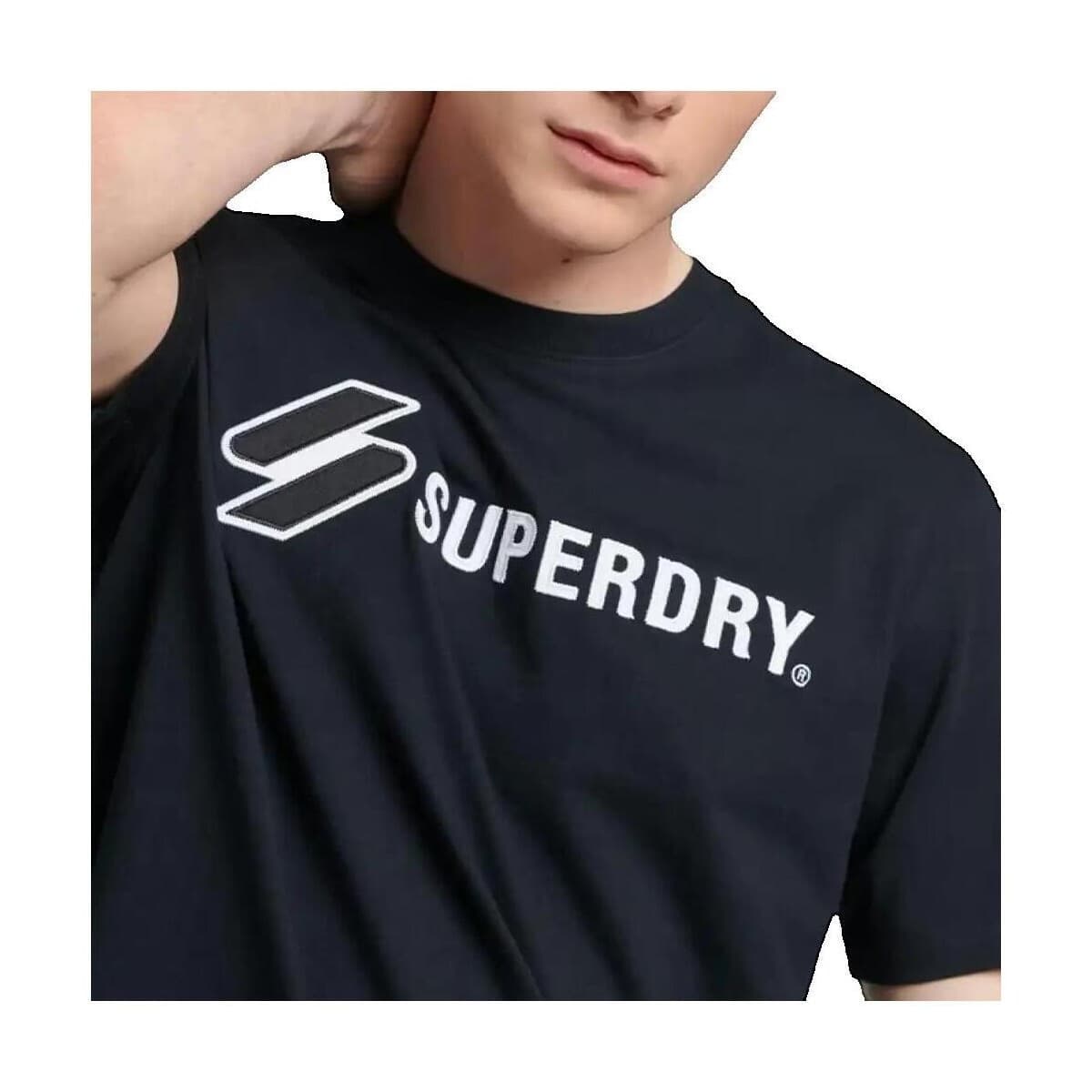 Men's T-Shirts Superdry Black