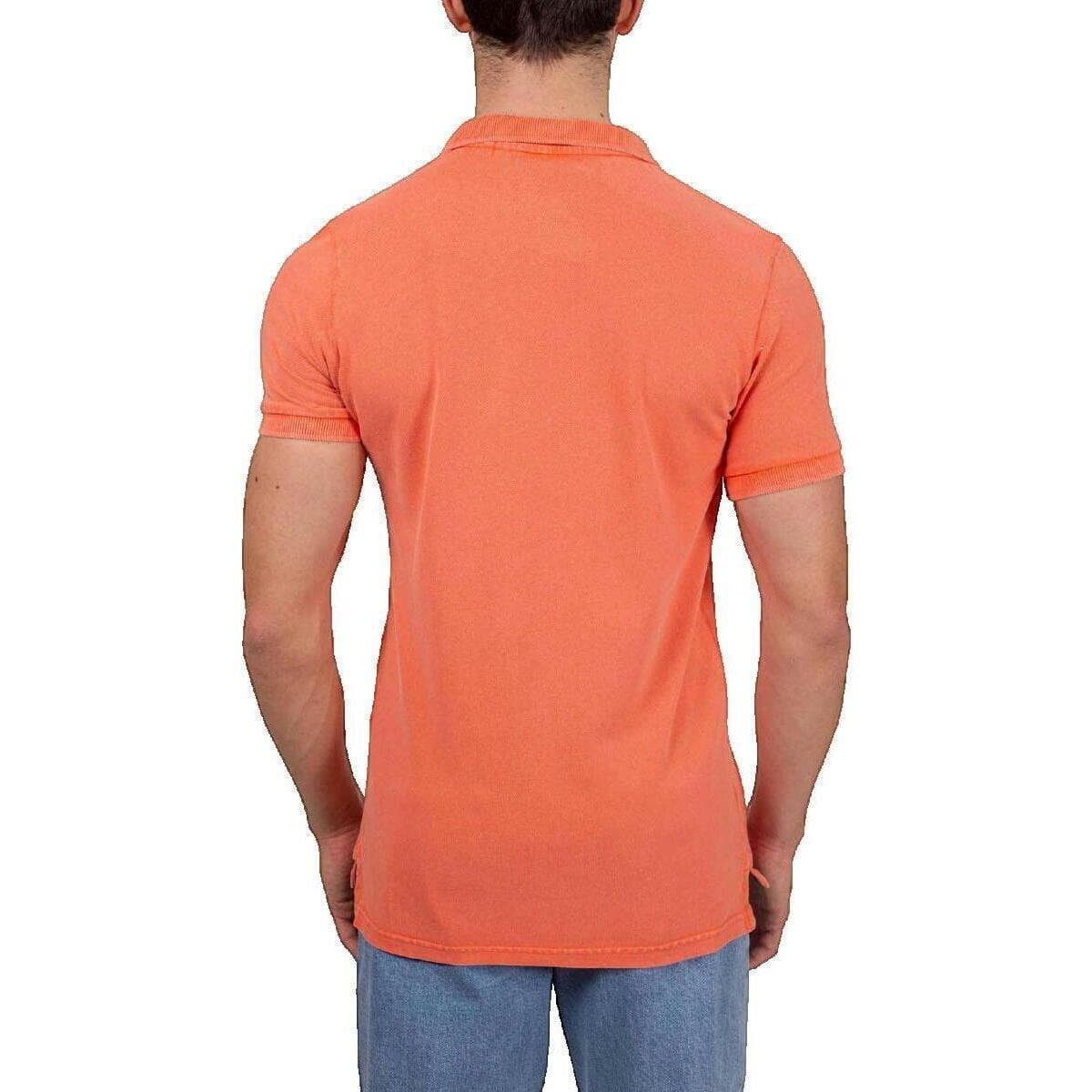 Men's Polo Shirts Superdry Pink