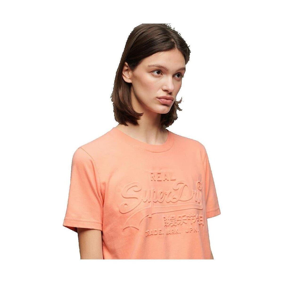 Women's T-Shirts Superdry Pink