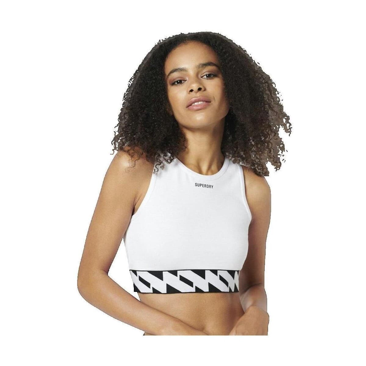 Women's Sports Bras Superdry White