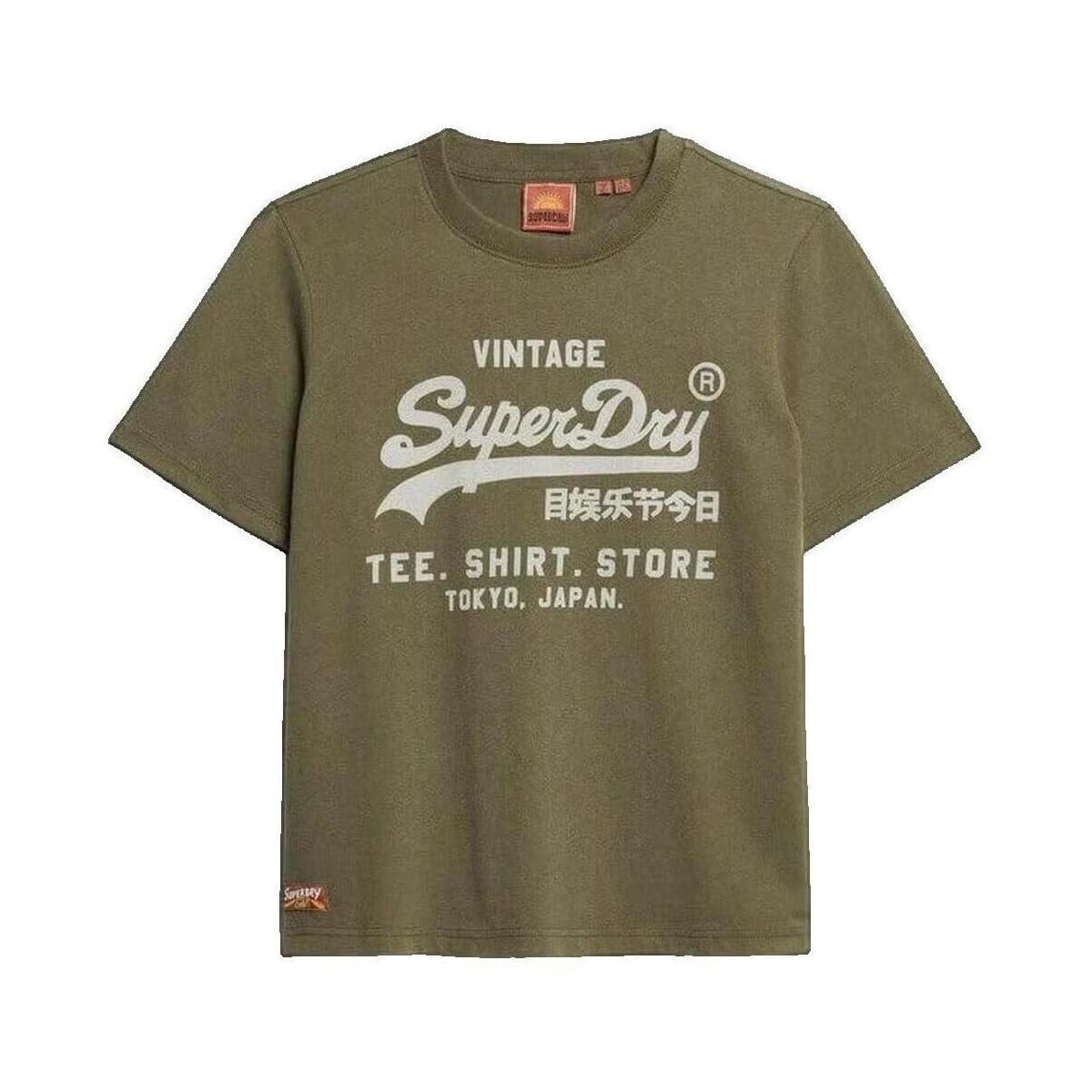 T-shirt με κοντά μανίκια Superdry T-shirt Vintage Logo Heritage
